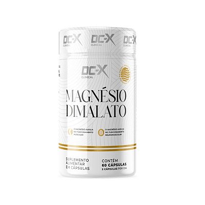 Magnésio Dimalato 60 Cápsulas – DCX Clinical