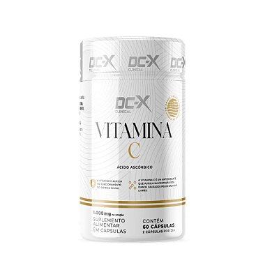 Vitamina C 1000mg 60 Cápsulas – DCX Clinical