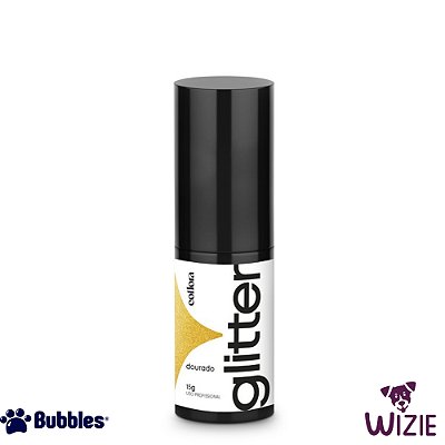 Glitter Pet em Pó Collora - Dourado - 15g