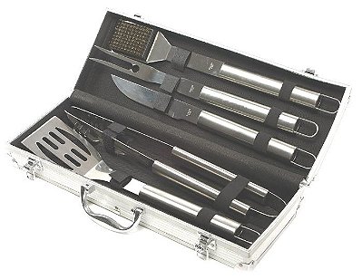 Kit CHURRASCO com 5 Pecas