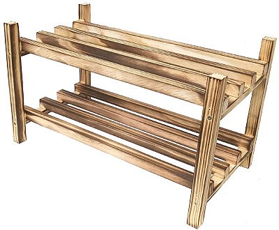 SAPATEIRA de ENTRADA - Suporte para Sapatos Chinelos Tênis - Laterais ABERTAS