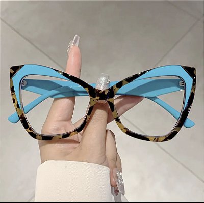 Amanda cat - detalhe azul