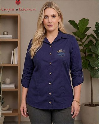 Camisa de Tricoline - Ref 51.32