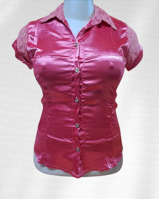 Camisa de cetim - Ref 50.86