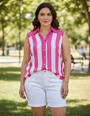 Blusa Regata Listrada - Ref 54.124