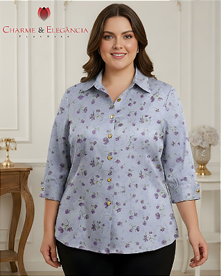 Camisa Manga 3/4 - Ref 53.61