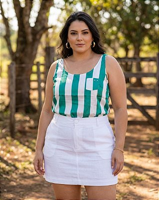 Regata Listrada com Bolso - Ref 52.98