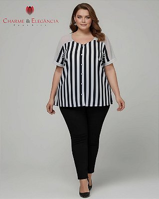 Camisa Listrada - Ref 00.04