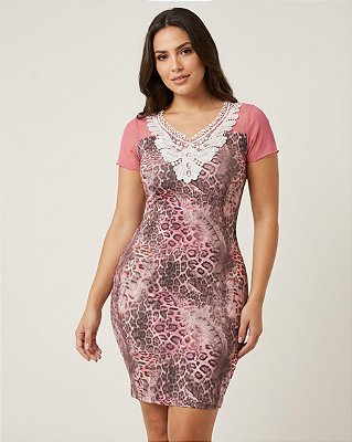 Vestido Estampado - Ref 00.07