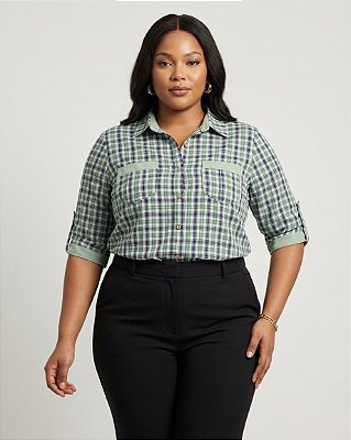 Camisa Xadrez- Ref 52.20