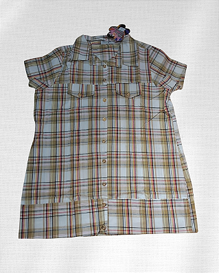 Camisa de Tricoline com Elastano - Ref 52.57