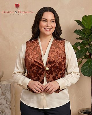 Colete Feminino Veludo - Ref 43.69