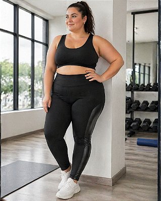 Calça Feminina Montaria de Suplex Felpado, Detalhe em Malha Cirré Peluciado - Ref 75.102
