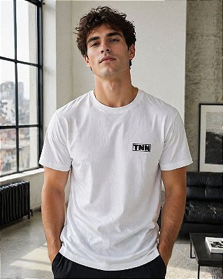 Camiseta Masculina Manga Curta De Malha PV Premium Tradicional Com Estampa Ref 33.03