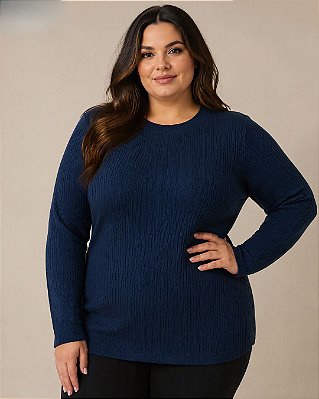 Blusa Feminina de Malha Canelada Tresser - Ref 00.33