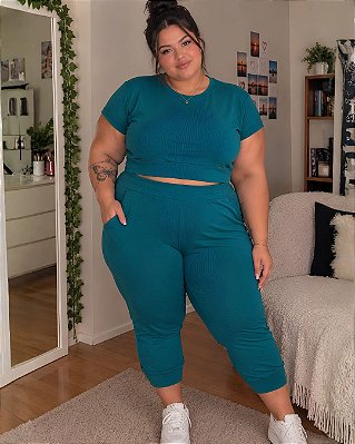 Conjunto Feminino de Moletinho Soft Touch - Ref 74.708