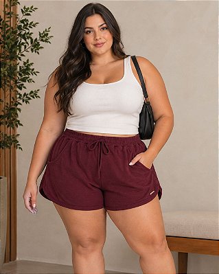 Shorts Feminino De Molicotton Tradicional Ref 70.404
