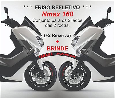 Friso Refletivo Rodas Nmax 160 Modelo 1