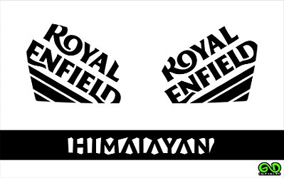 Adesivo Tanque Himalayan Royal Enfield Modelo 1