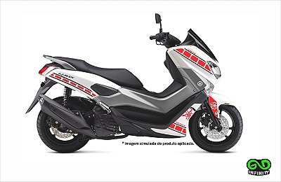 Kit Adesivos Yamaha Nmax 160 - Ténéré Modelo 2