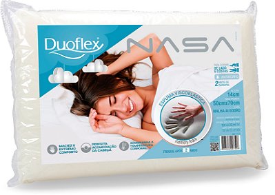 Travesseiro Nasa Duoflex