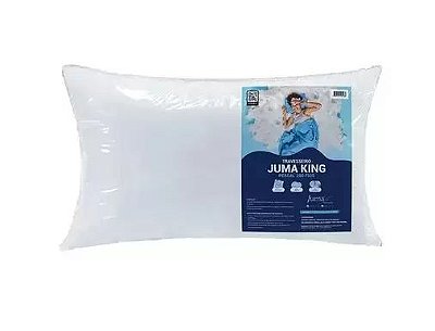Travesseiro King Juma Branco 90cm x 50cm