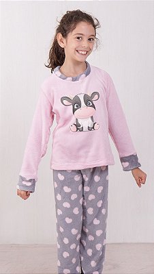Pijama Bella Plush Infantil Lulu 12 anos