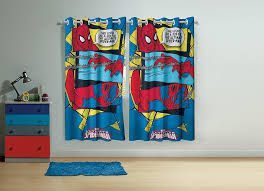 Cortina com Ilhos Spider-Man com 2 peças 1,50 m x 1,80 m