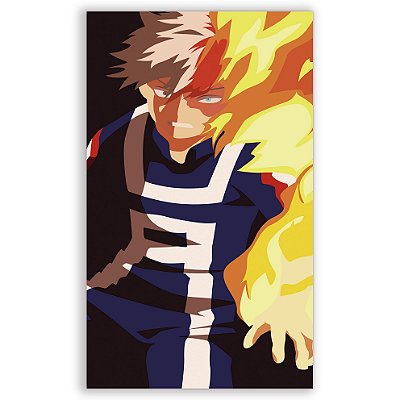 Faixa Lateral - Boku no Hero - Sublimado 3D