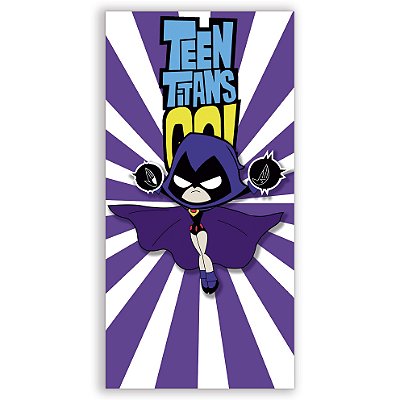 Faixa Lateral - Jovens Titans - Sublimado 3D