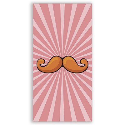 Faixa Lateral - Mundo Bita Bigode Vermelho - Sublimado 3D