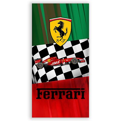 Faixa Lateral - Formula Ferrari - Sublimado 3D