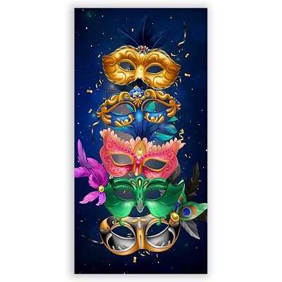 Faixa Lateral - Carnaval - Sublimado 3D