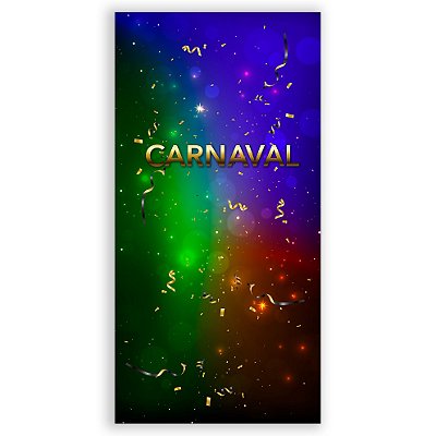 Faixa Lateral - Carnaval - Sublimado 3D