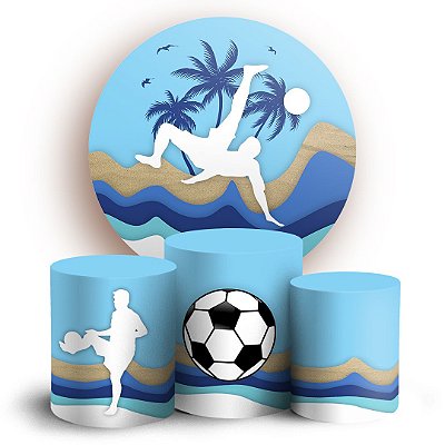 KIT Redondo e Trio - Futevôlei - Sublimado 3D