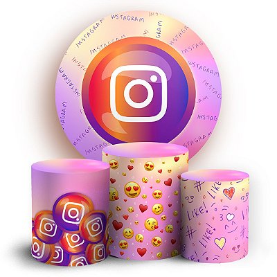KIT Redondo e Trio - Instagram  - Sublimado 3D