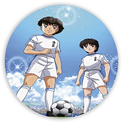 Painel Redondo - Capitão Tsubasa - Sublimado 3D