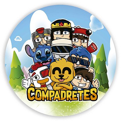 Painel Redondo - MikeCrack - Sublimado 3D