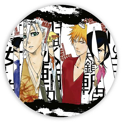 Painel Redondo - Bleach - Sublimado 3D