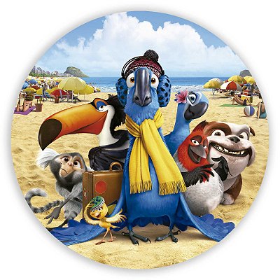 Painel Redondo - Rio - Sublimado 3D