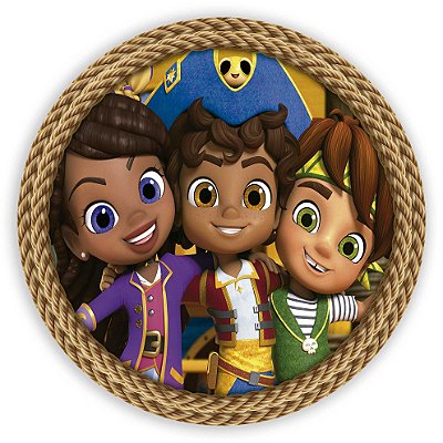 Painel Redondo - Santiago dos Mares - Sublimado 3D