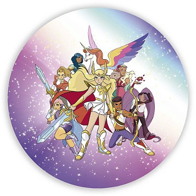 Painel Redondo - She Ra - Sublimado 3D