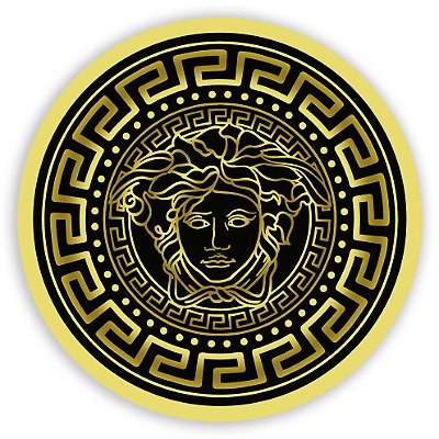 Painel Redondo - Versace - Sublimado 3D