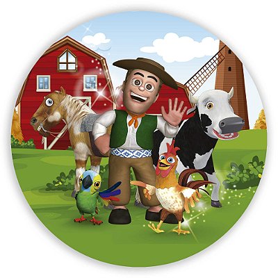 Painel Redondo - Zenón - Sublimado 3D