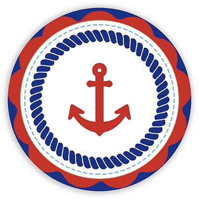 Painel Redondo - Ancora - Sublimado 3D