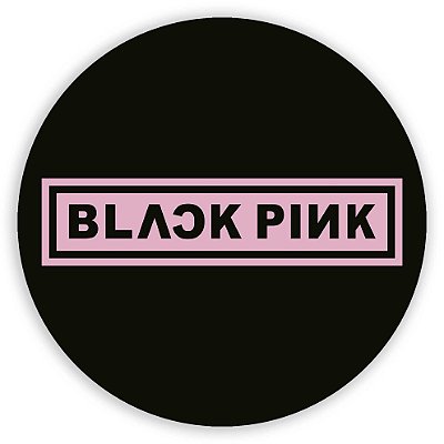 Painel Redondo - Black Pink - Sublimado 3D
