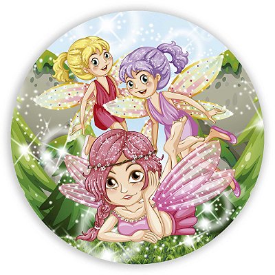 Mini Painel - Fada - Sublimado 3D