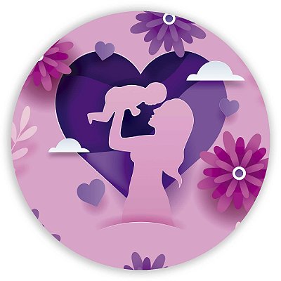 Mini Painel - Dia das Mães - Sublimado 3D