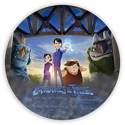 Mini Painel - Caçadores de Trolls - Sublimado 3D