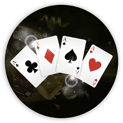 Mini Painel - Cassino - Sublimado 3D